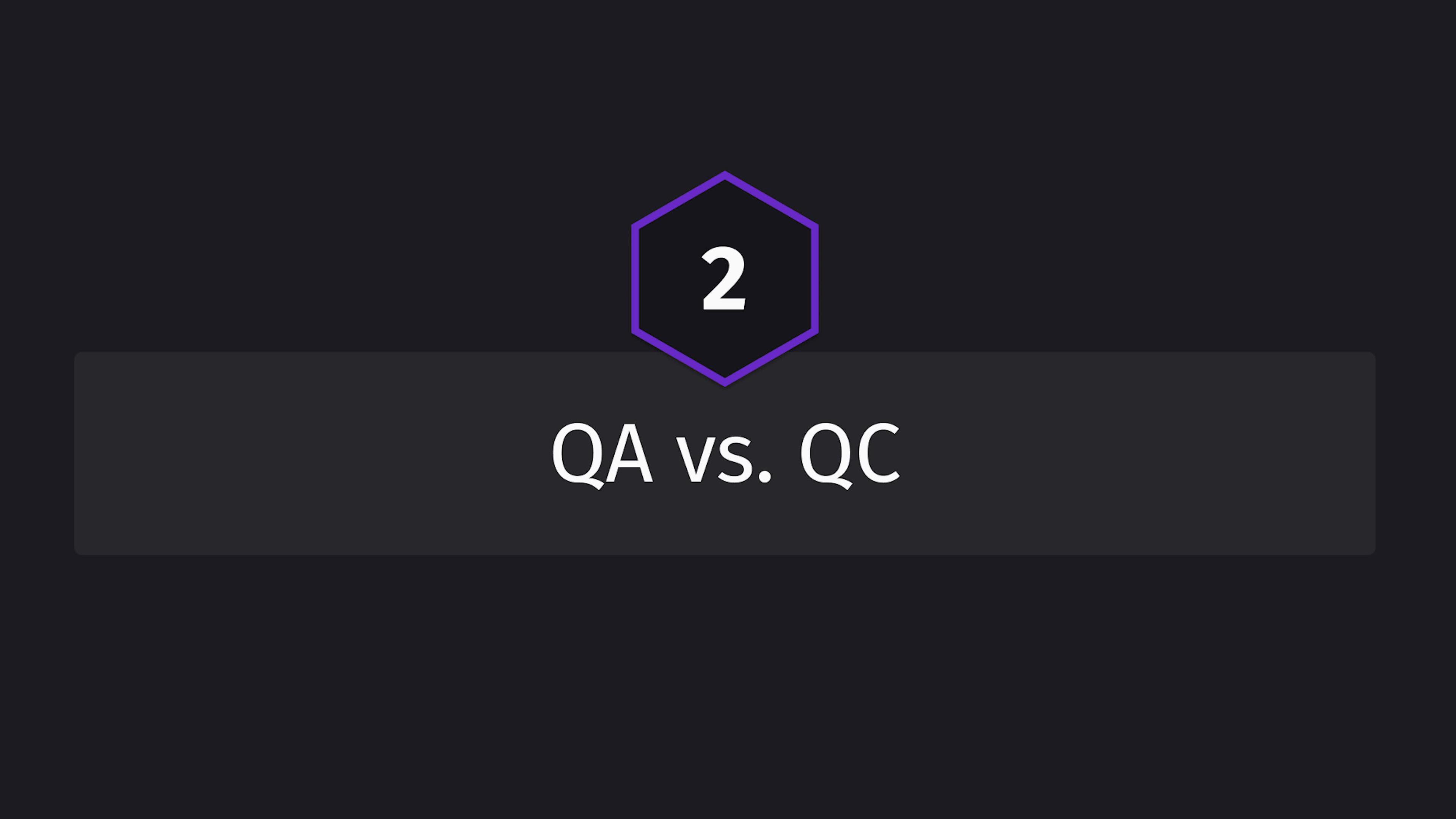 Постер к видео QA и QC